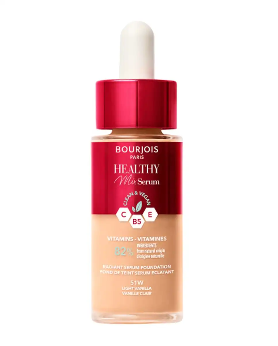 Bourjois - Base de maquillaje Healthy Mix Serum Foundation 30 ml Bourjois. - Bourjois - Comparador de precios
