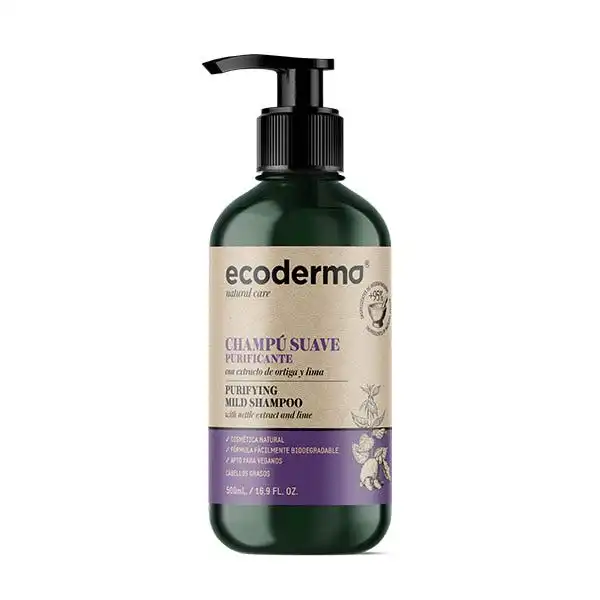 ChampÃº Suave Purificante - ECODERMA - Comparador de precios