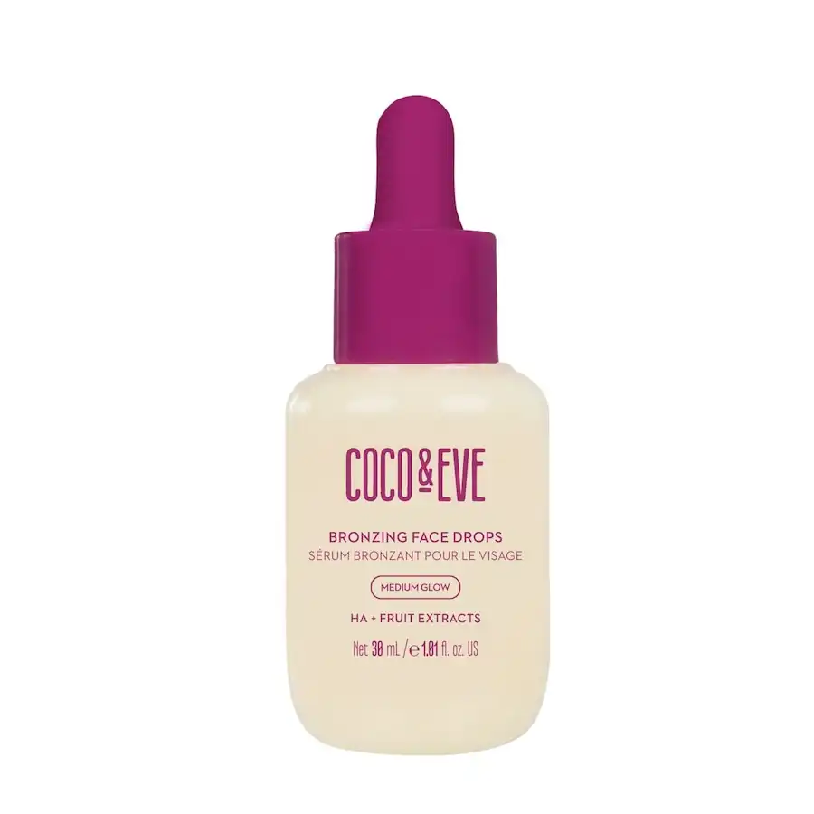 Coco & Eve - Sunny Honey Bronzing Face Drops Medium Glow Autobronceadores 30 ml unisex - Coco & Eve - Comparador de precios