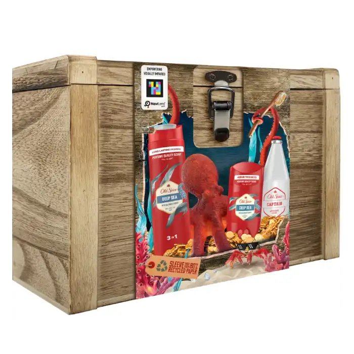 Cofre del Tesoro Set de Regalo Hombre 250 ml - Old Spice - Comparador de precios