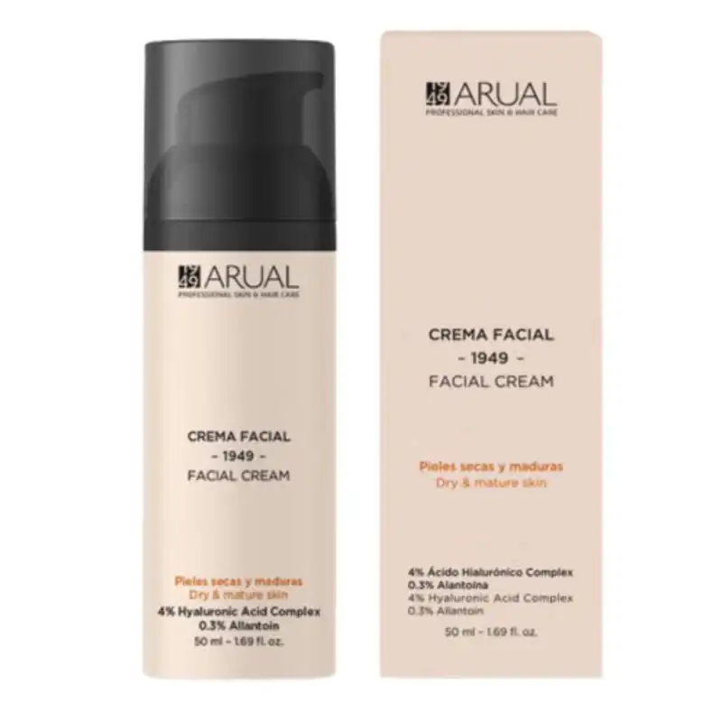 Crema Facial Pieles Secas Y Maduras - 50 ml - Arual - Arual - Comparador de precios