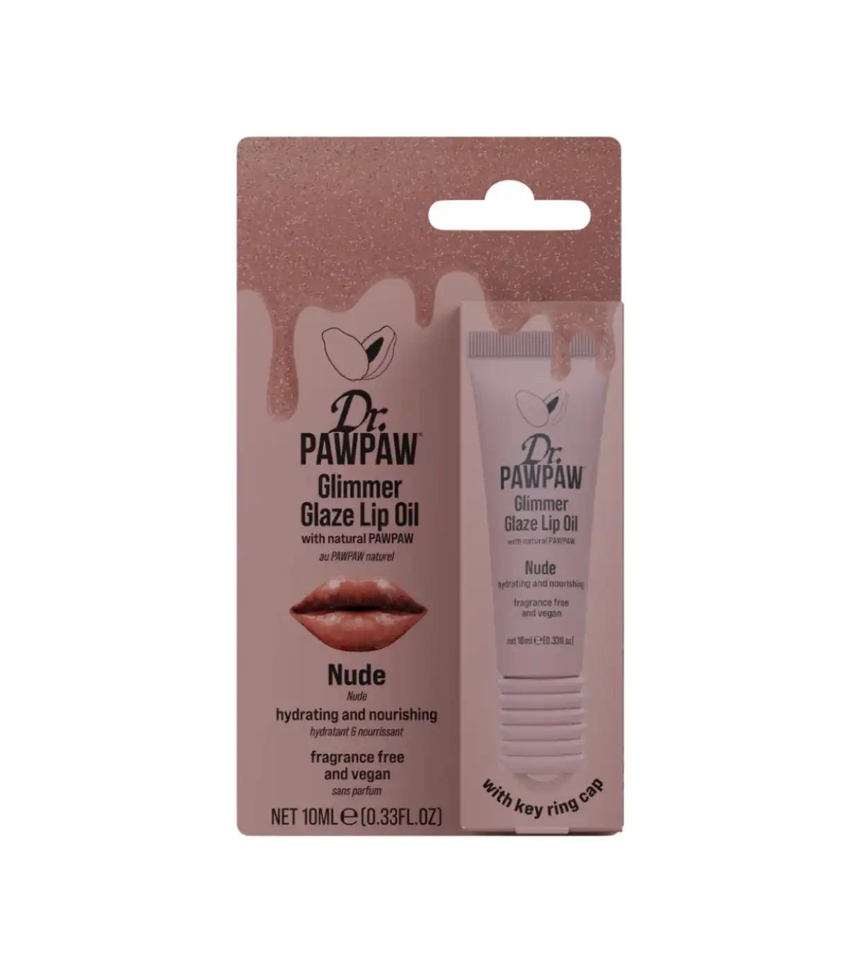 Dr. PAWPAW - Aceite labial Glimmer Glaze - Nude - Dr PawPaw - Comparador de precios