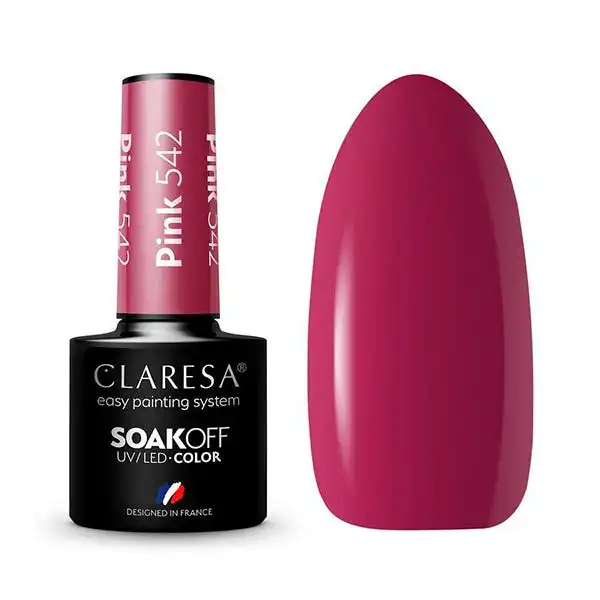 Esmalte Semipermanente Rosa 542 - Claresa - Comparador de precios