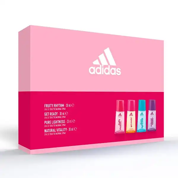 Estuche Adidas Fruity 4 Fragancias - Adidas - Comparador de precios