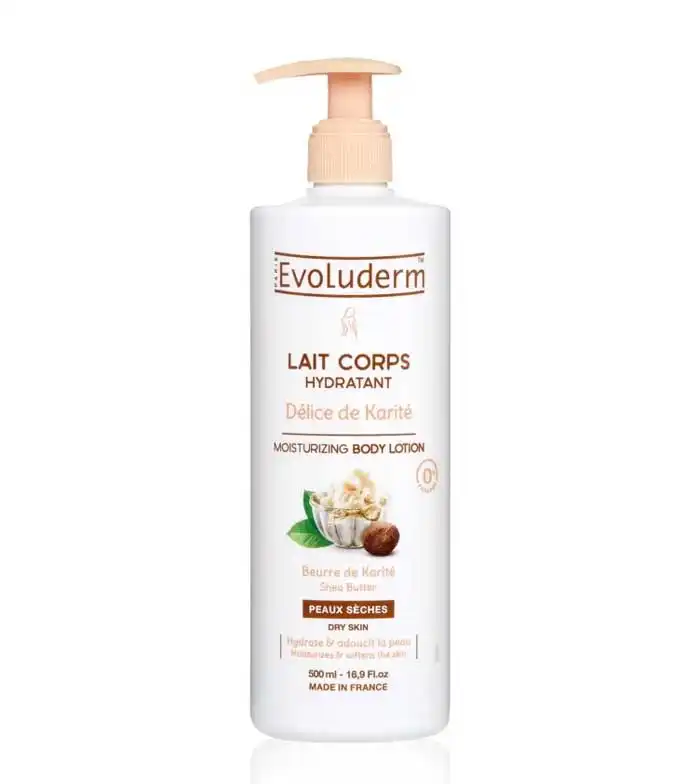 Evoluderm - Leche corporal hidratante - Délice de Karité - 500ml - Evoluderm - Comparador de precios
