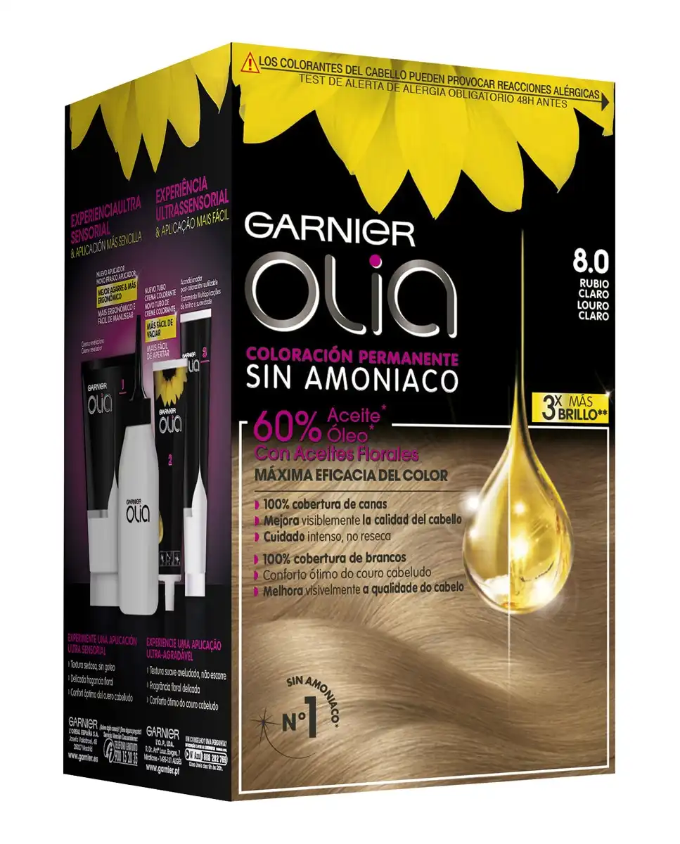 Garnier - Coloración Permanente Sin Amoniaco Olia - Garnier - Comparador de precios