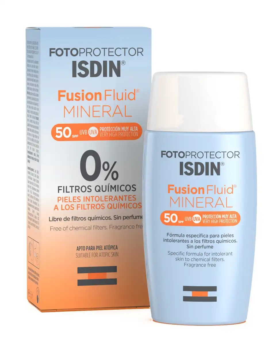 Isdin - Fluido Fusión Mineral FotoProtector SPF 50+ - Isdin - Comparador de precios