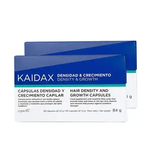 KAIDAX cápsulas densidad & crecimiento pack Tratamiento anticaída - Vitaminas y ampollas - KAIDAX - Comparador de precios
