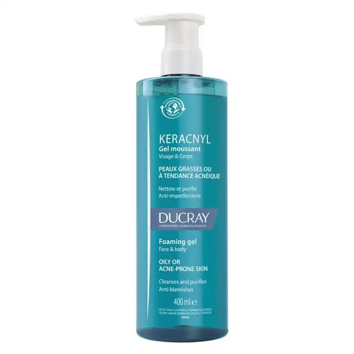 Keracnyl Gel Espumoso Limpiador 400 ml - Ducray - Comparador de precios