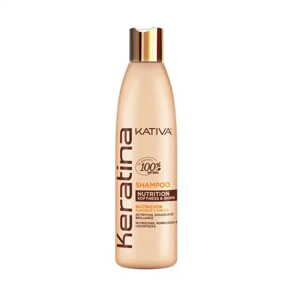 Keratina Nutrition Softness & Shine Shampoo 250Ml - Kativa - Comparador de precios