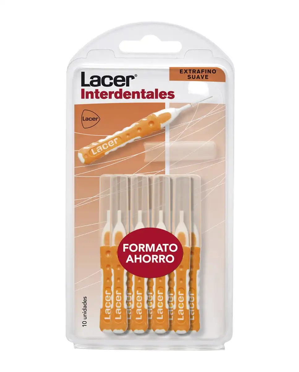 Lacer - 10 Cepillos Interdentales Recto Extrafino Suave - lacer - Comparador de precios