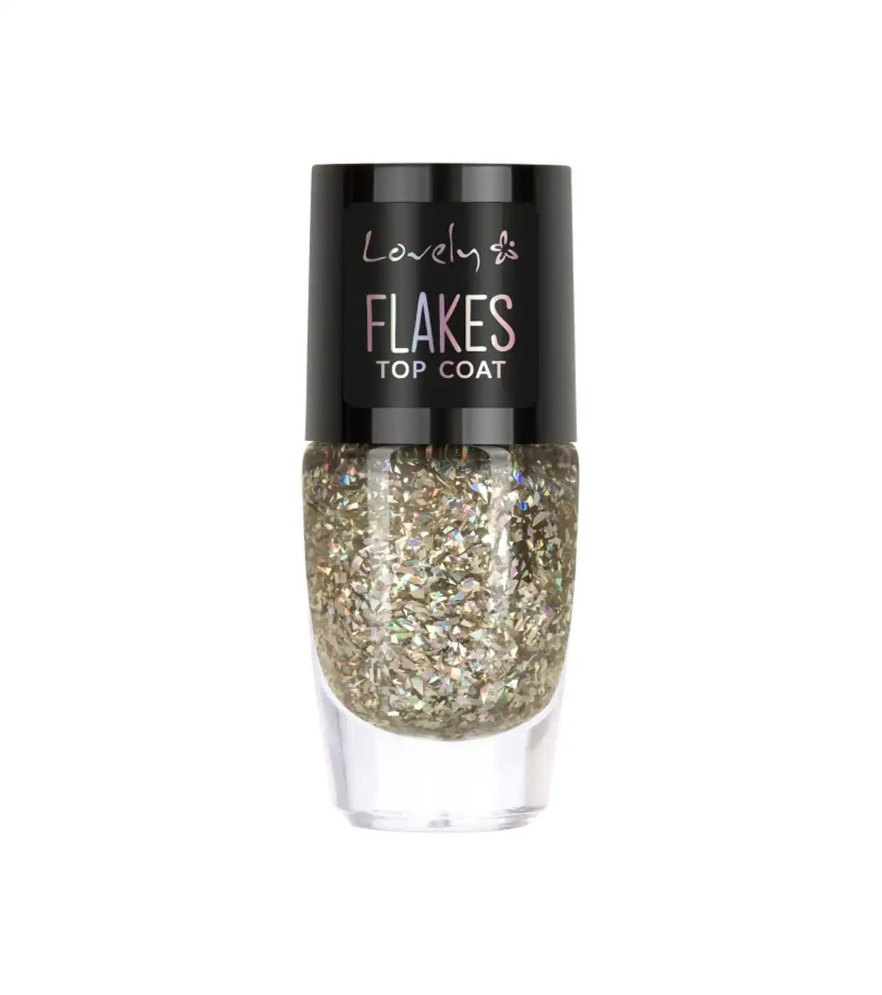 Lovely - Esmalte de uñas Flakes Top Coat - 1 - lovely - Comparador de precios