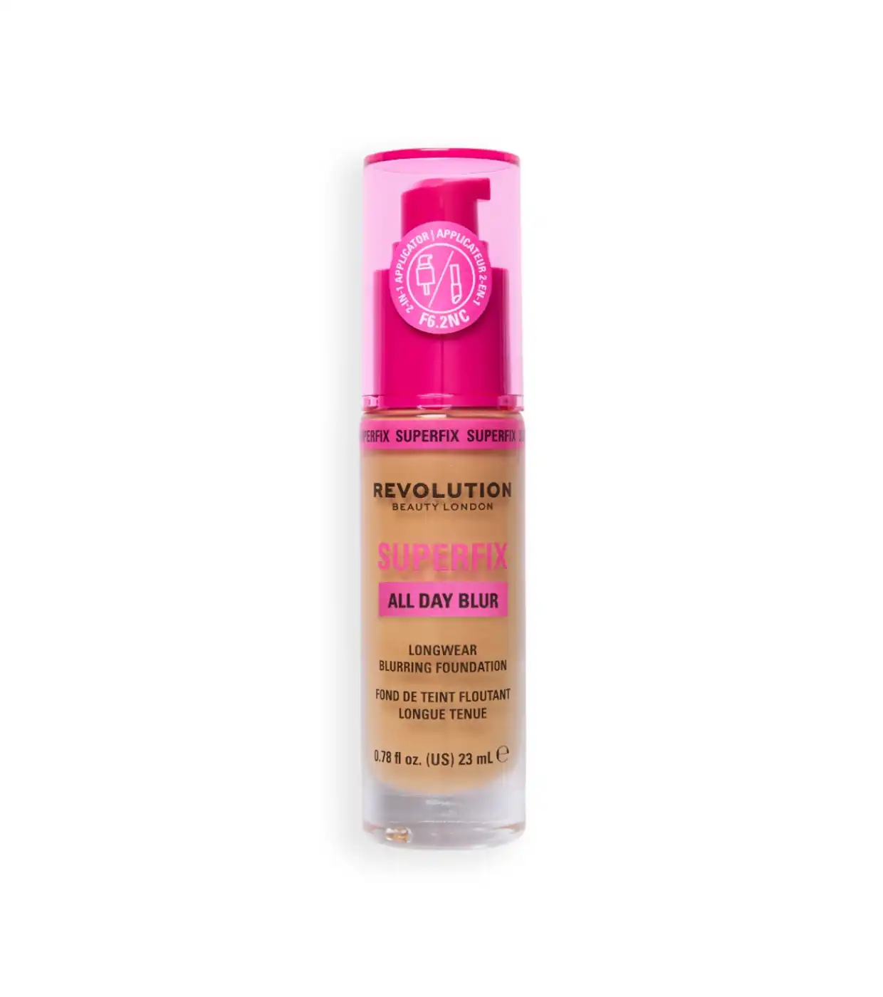 Makeup Revolution - Base de maquillaje Superfix 16H Blur - F6.2NC - Makeup Revolution - Comparador de precios
