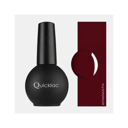 Mia Make Up - Quicklac Semipermanente Lacas de uñas 15 ml AMARANTH - Mia Make Up - Comparador de precios