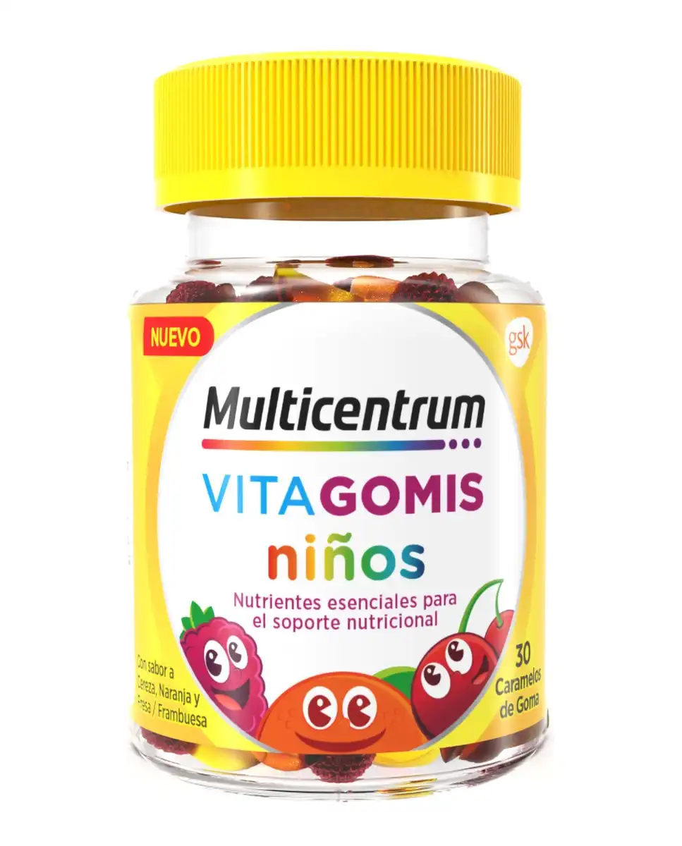 Multicentrum - 30 Gummies Vitagomis Niños Multivitamínico - Multicentrum - Comparador de precios
