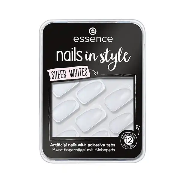 Nails In Style Sheer Whites - ESSENCE - Comparador de precios