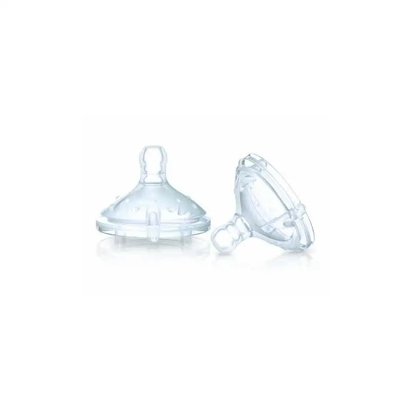 Nuby Tetina Confort Flujo Medio Boca Ancha +3m - Nuby - Comparador de precios