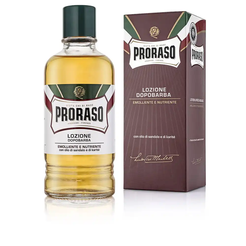 Profesional after shave loción con alcohol sándalo-karite 400 ml - Proraso - Comparador de precios