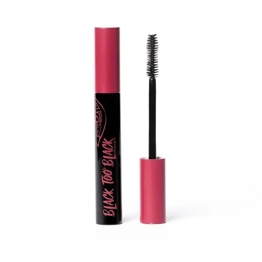 Purobio Mascara Black Too Black Black, 9.9 ml - Purobio - Comparador de precios