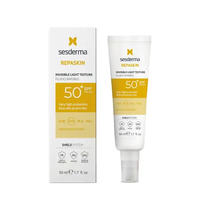 Repaskin Fotoprotector Facial Fluido Invisible SPF50+ 50 ml - Sesderma - Comparador de precios