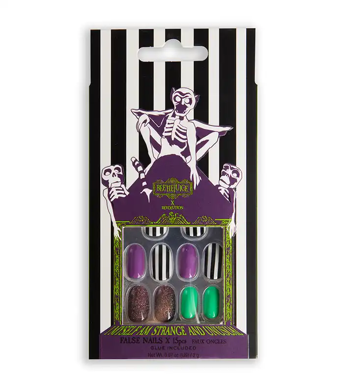 Revolution - *Beetlejuice* - Uñas postizas - Makeup Revolution - Comparador de precios