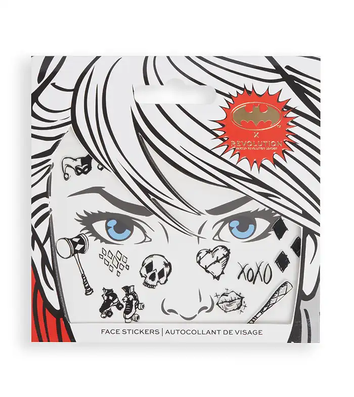 Revolution - *DC Poison Ivy & Harley Quinn* - Stickers adhesivos para rostro - Makeup Revolution - Comparador de precios