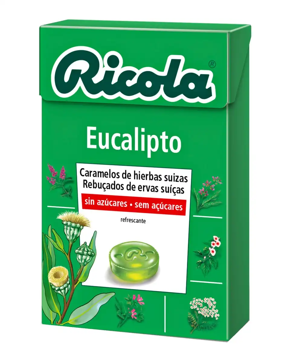 Ricola - Caramelos Eucalipto 50 G - Ricola - Comparador de precios