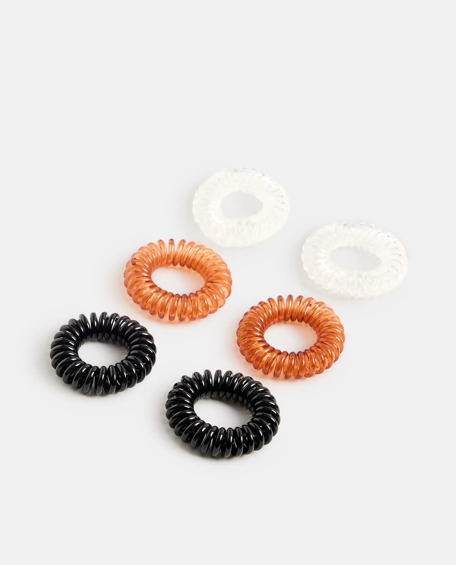 Set 6 Gomas De Pelo Variado Espirales Sp Another Love - Another Love - Comparador de precios