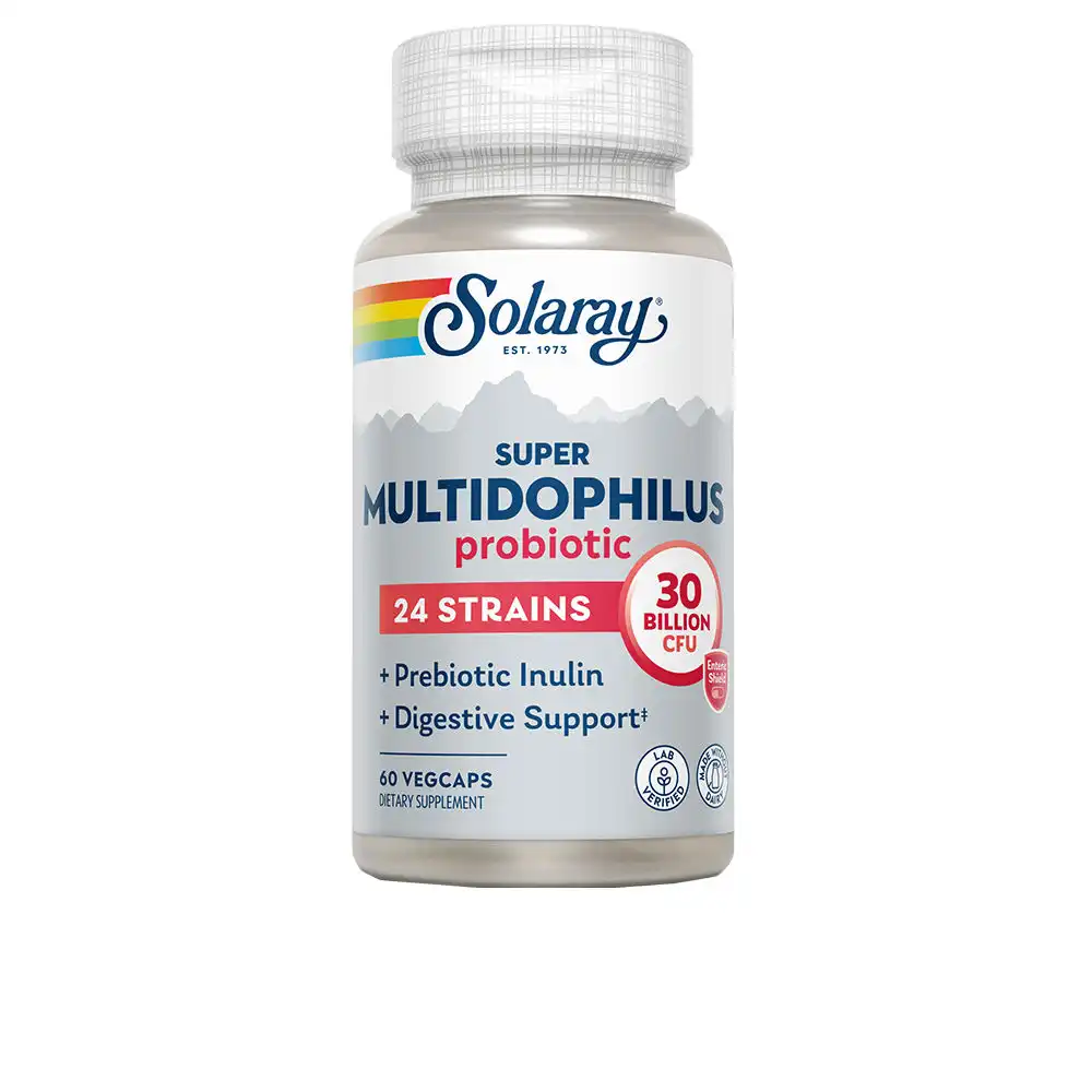 Super Multidophilus 24 strain - 30 billion cfu 60 vegcaps - Solaray - Comparador de precios