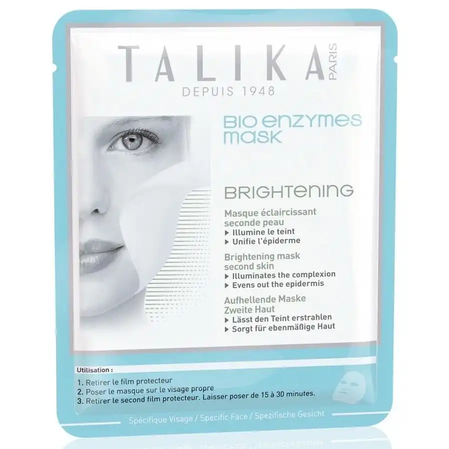 Talika - Bio Enzymes Mask Brightening Mascarillas de celulosa 20 g unisex - Talika - Comparador de precios