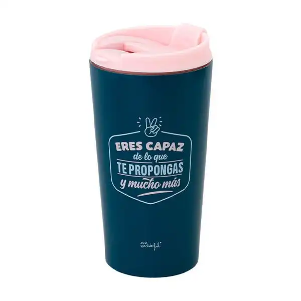 Termo Eres Capaz De Lo Que Te Propongas - Mr Wonderful - Comparador de precios