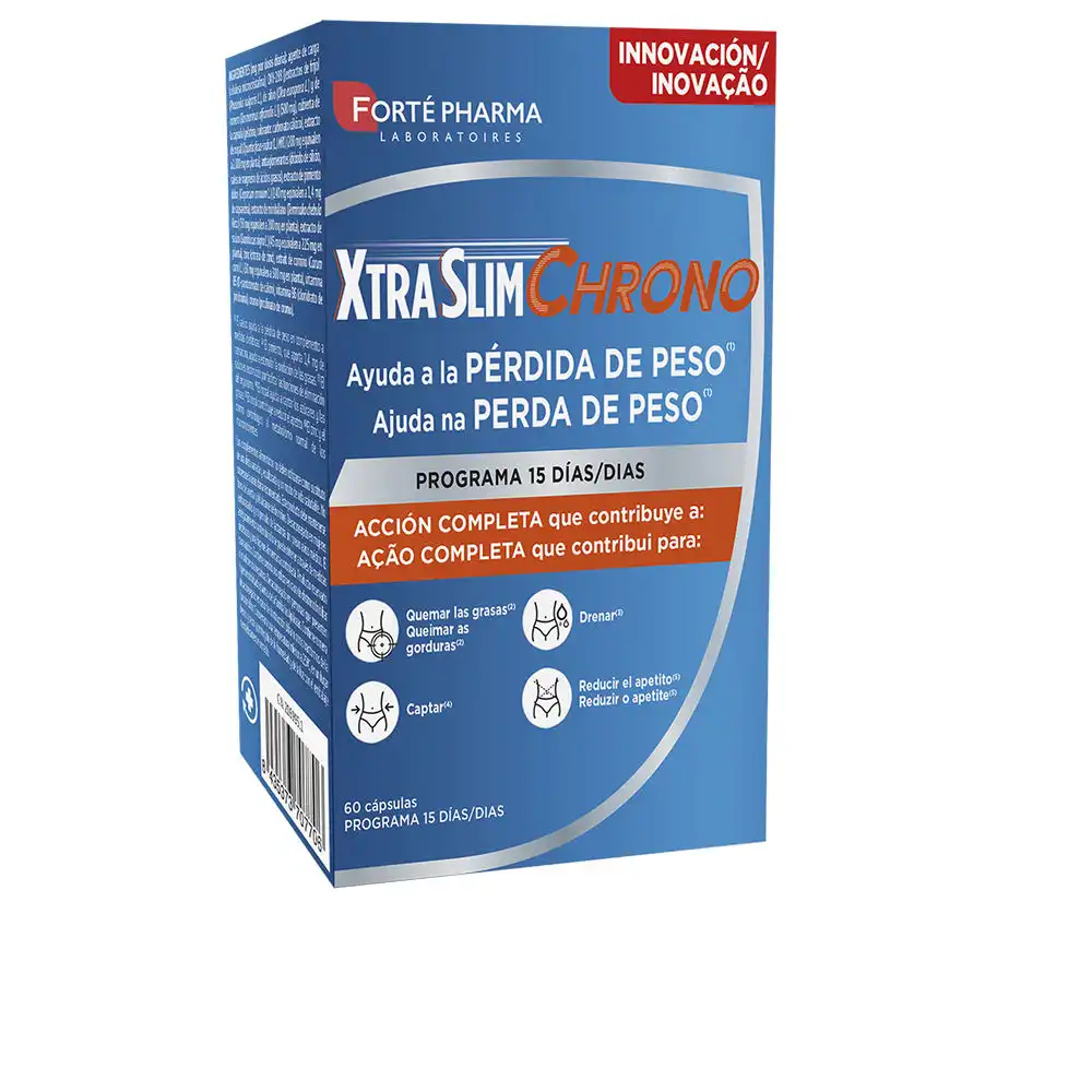 Xtraslim Chrono cápsulas 60 u - Forté Pharma - Comparador de precios