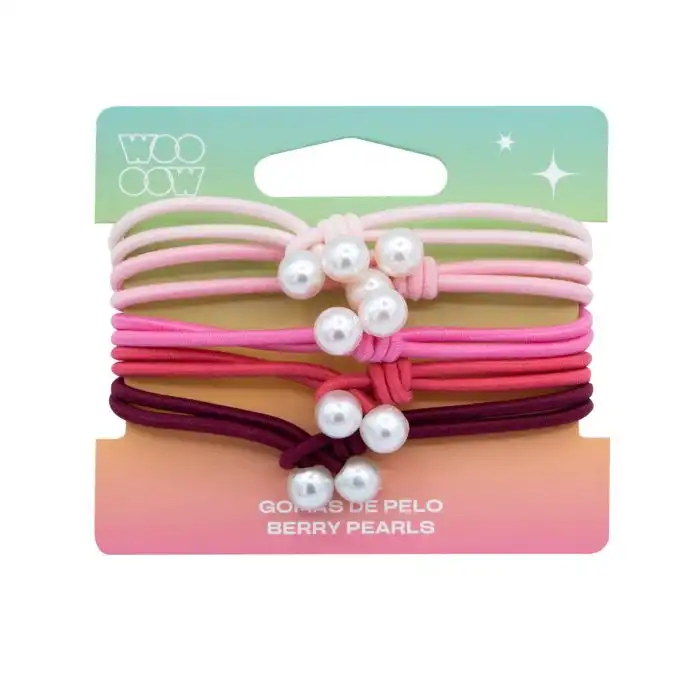 Set 5 Gomas de Pelo Pearls - Woo oow - Comparador de precios