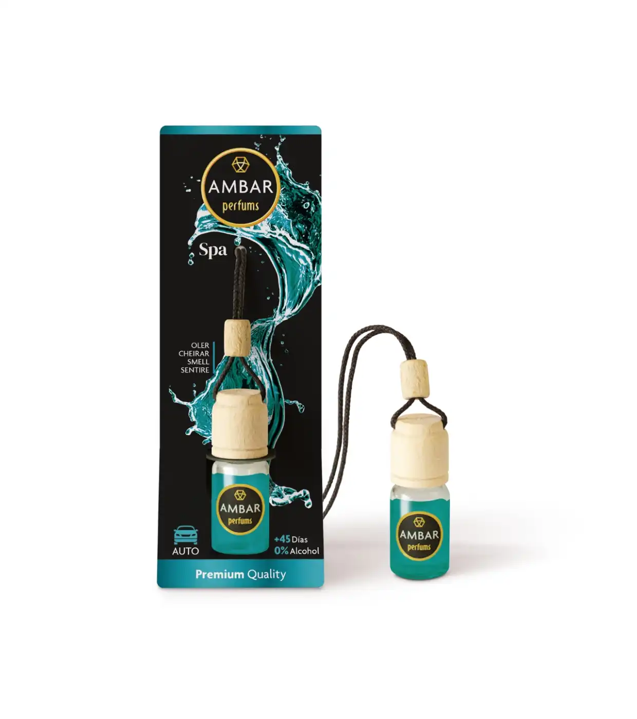AMBAR Perfums - Ambientador para coche - Spa - Ambar Perfums - Comparador de precios