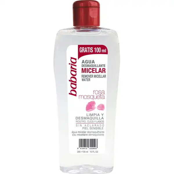Babaria Agua Micelar Rosa Mosqueta 300 ml - Babaria - Comparador de precios