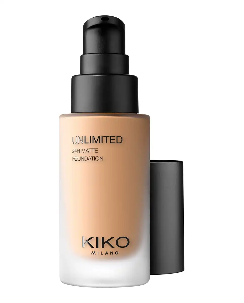 Base De Maquillaje Mate Y Fluida Con Una Duración De Hasta 24 Horas Unlimited 24H Matte Foundation Kiko Milano 6 NR Neutral Rose - Kiko Milano - Comparador de precios