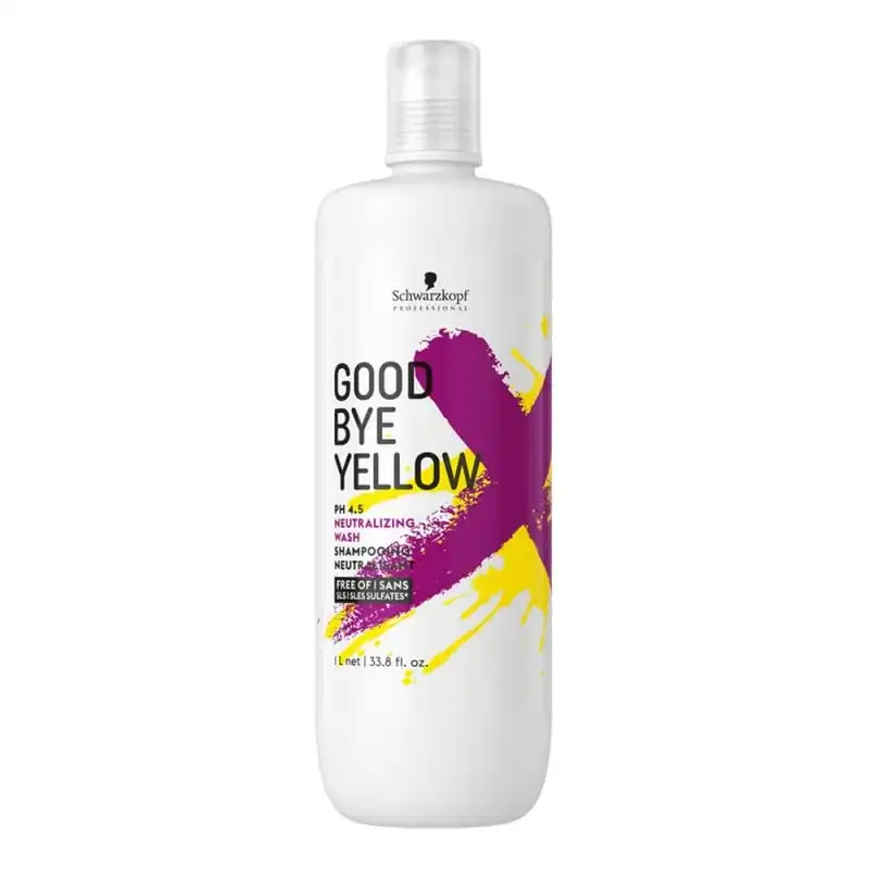 Champú Goodbye Yellow - 1000 ml - Schwarzkopf - Schwarzkopf - Comparador de precios