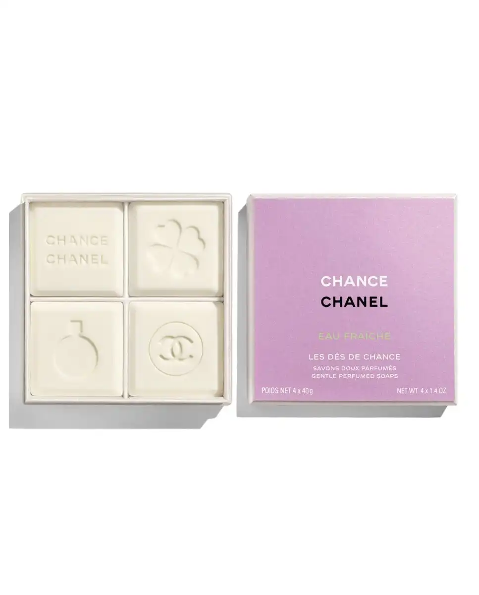 CHANEL - Estuche Jabones Les Dés De Chance Eau Fraîche Edición Limitada. - Chanel - Comparador de precios