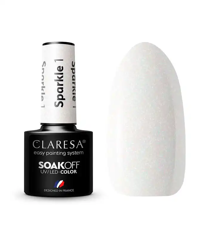 Claresa - Esmalte semipermanente Soak off - 01: Sparkle - Claresa - Comparador de precios