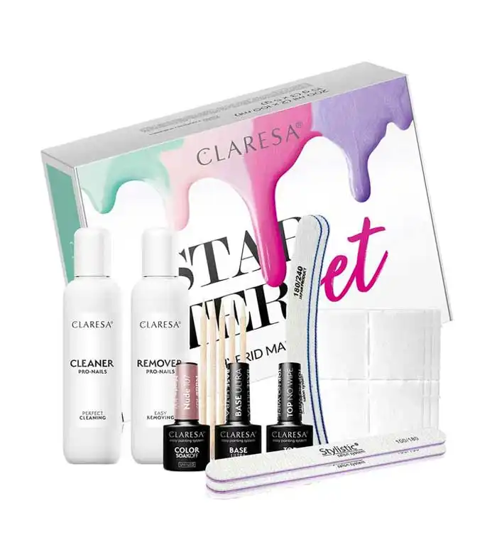 Claresa - Kit de iniciación manicura semipermanente - 107: Nude - Claresa - Comparador de precios