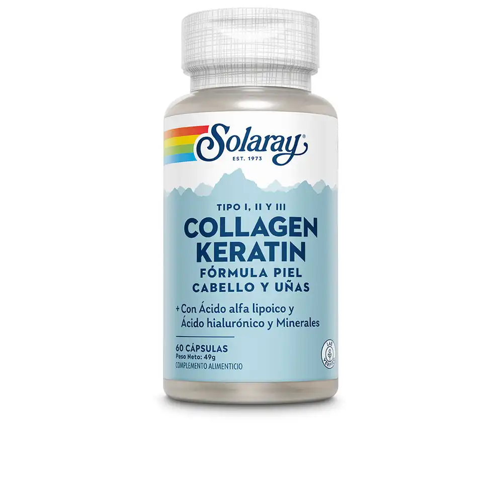 Collagen Keratin 60 Caps - Solaray - Comparador de precios