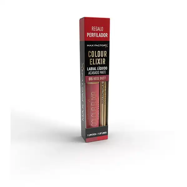 Colour Elixir Soft Matte Con Regalo Lip Liner Colour 015 + 055 - MAXÂ FACTOR - Comparador de precios