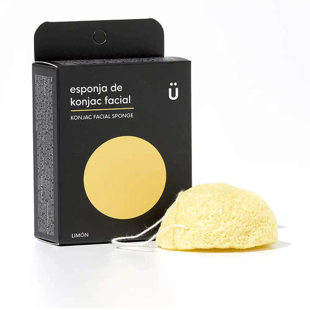 Esponja konjac facial limón 15 gr - NATURBRUSH - Comparador de precios