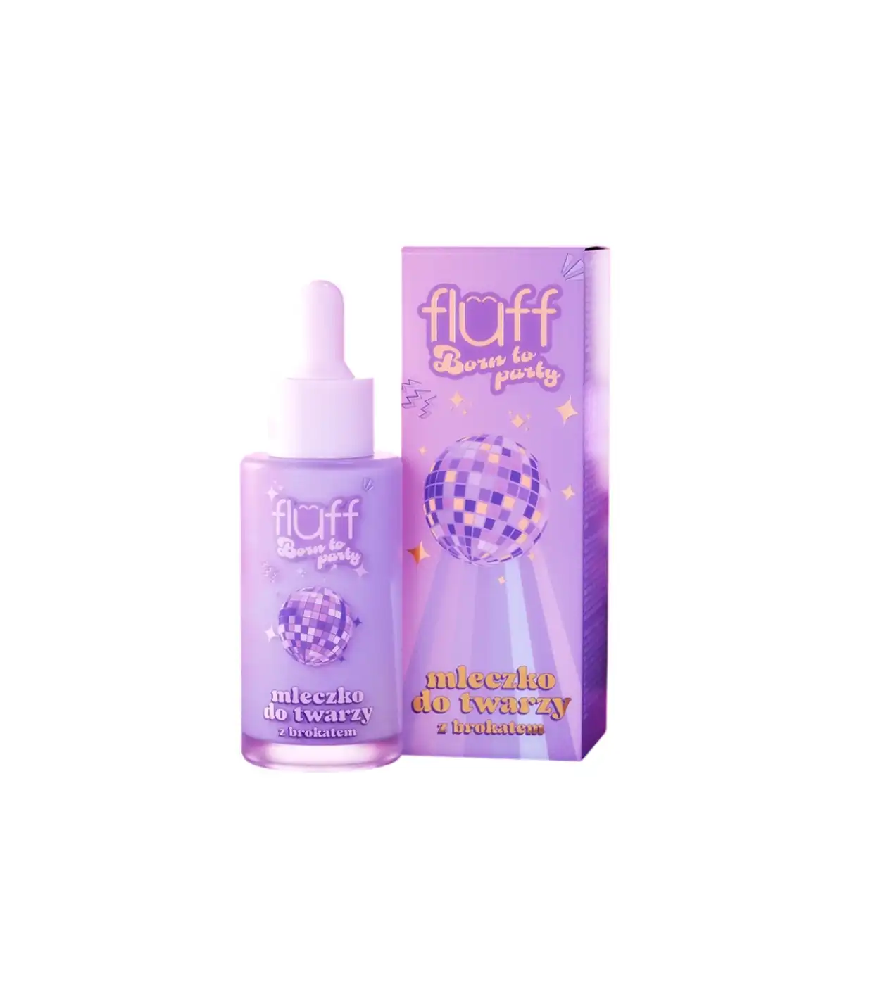 Fluff - *Born to Party* - Leche facial con purpurina - Fluff - Comparador de precios