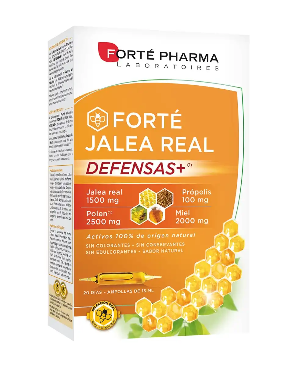 Forté - 20 Ampollas Jalea Real Defensas+ Pharma - Forté - Comparador de precios
