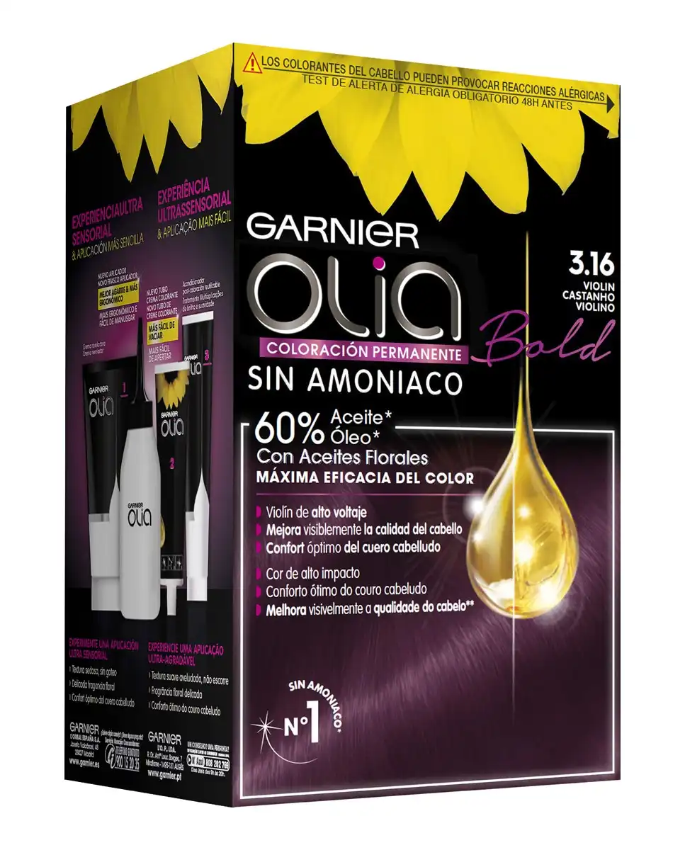Garnier - Coloración Permanente Sin Amoniaco Olia - Garnier - Comparador de precios