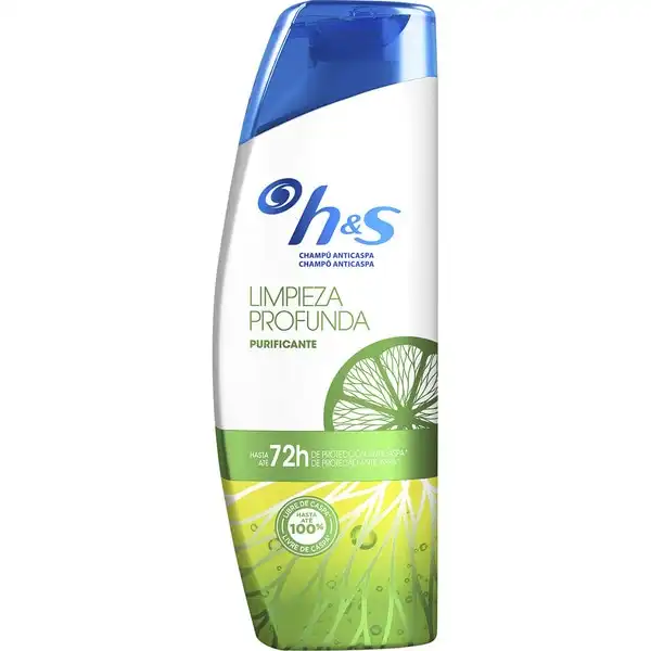 H&S Limpieza Profunda Purificante 300 ml Champú Anticaspa - H&S - Comparador de precios