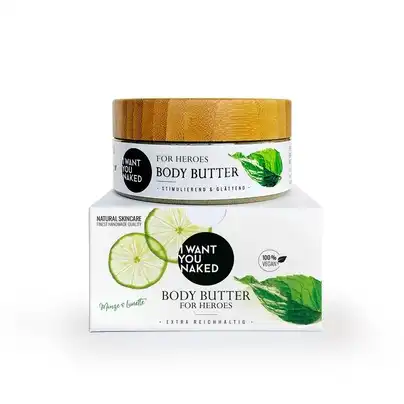 I WANT YOU NAKED Minze & Limette Body Butter 200 ml 200.0 ml - I WANT YOU NAKED - Comparador de precios