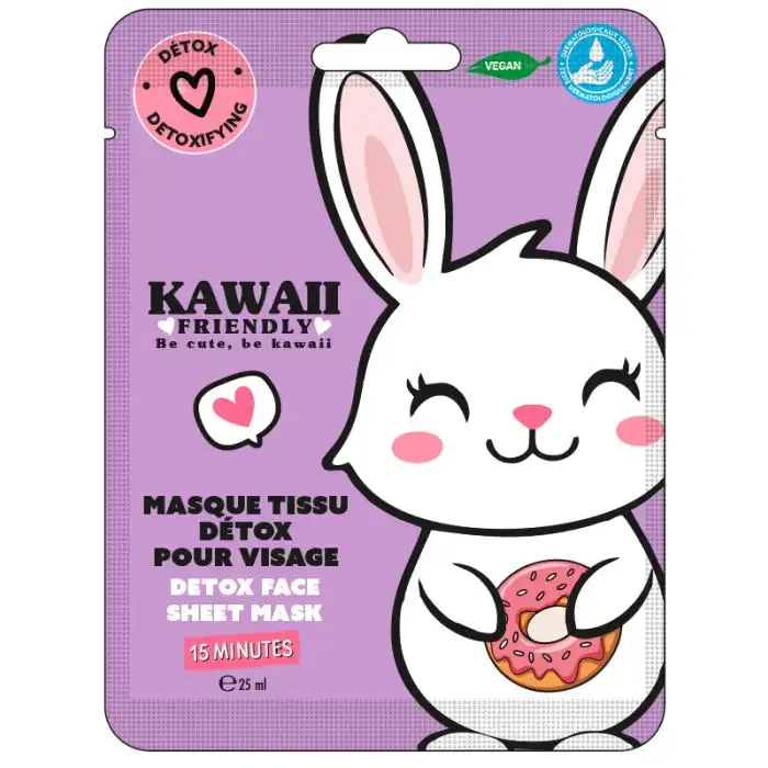 Kawaii Mascarilla Facial de Tela Detox 25 ml - TAKE CARE - Comparador de precios