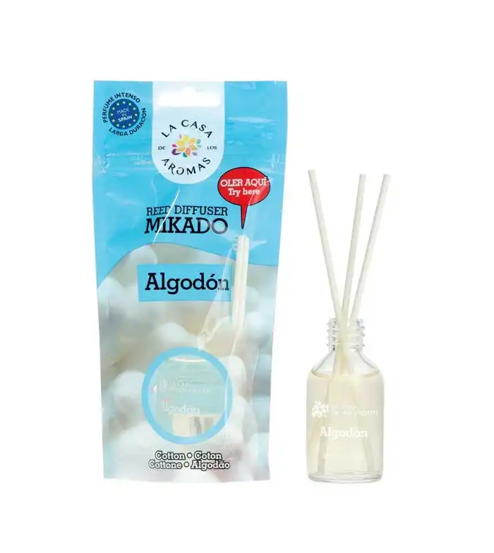 La Casa de los Aromas - Ambientador mikado 30ml - Algodón - La Casa de los Aromas - Comparador de precios